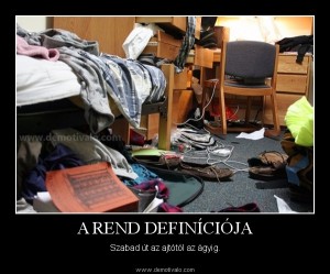 rend a lelke mindennek