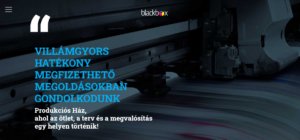Blackbox - reklámeszközök